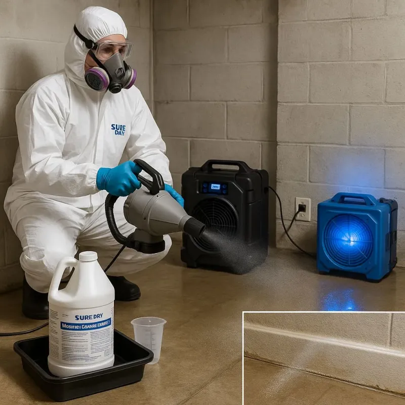 Sanitization and Odor Removal process in Taneytown, MD
