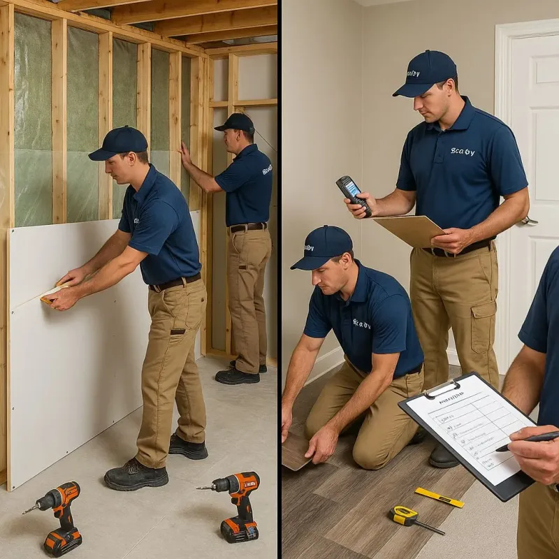 Repairs and Reconstruction process in Taneytown, MD